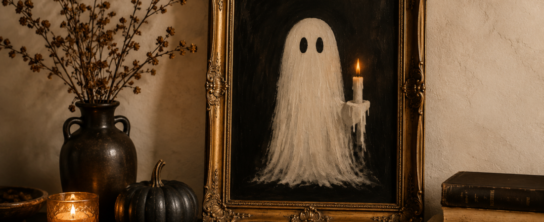 Easy Ghost Painting for Halloween: A Beginner-Friendly Weekend DIY