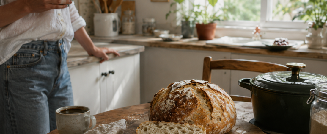 Easy No-Knead Bread for a Slow Weekend at Home