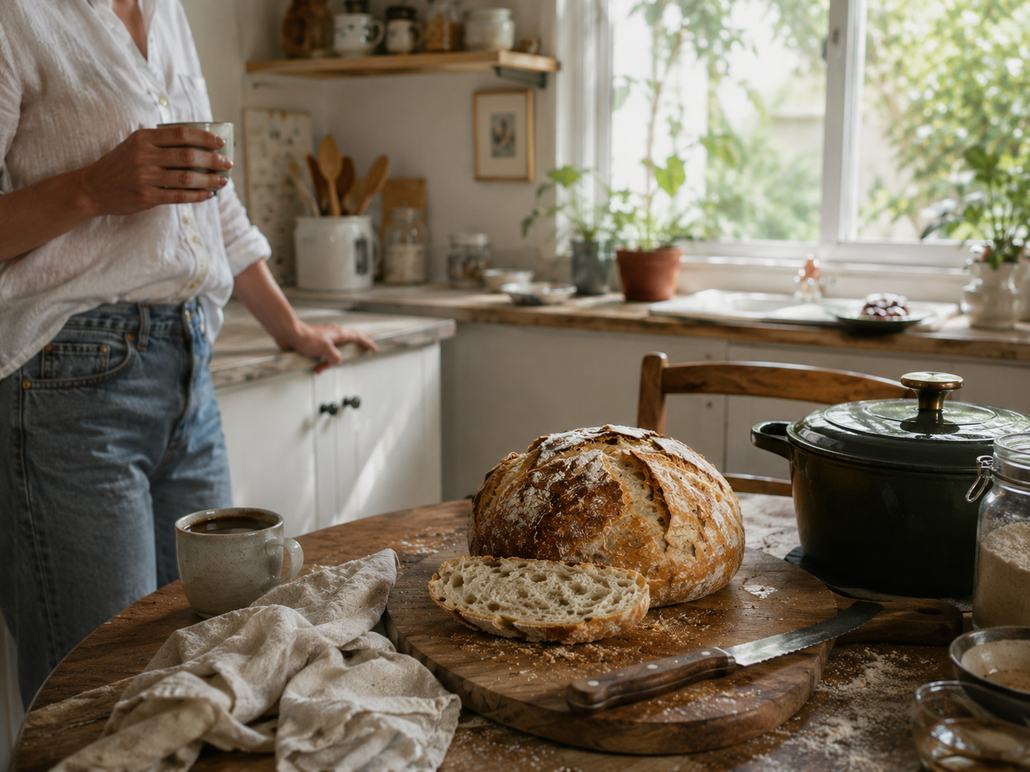 Easy No-Knead Bread for a Slow Weekend at Home
