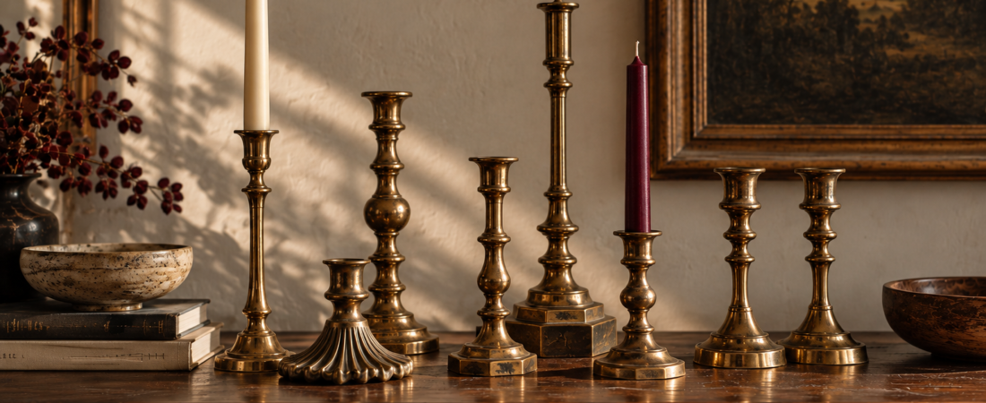 Weekend Hunt: Brass Candlesticks Worth Looking For