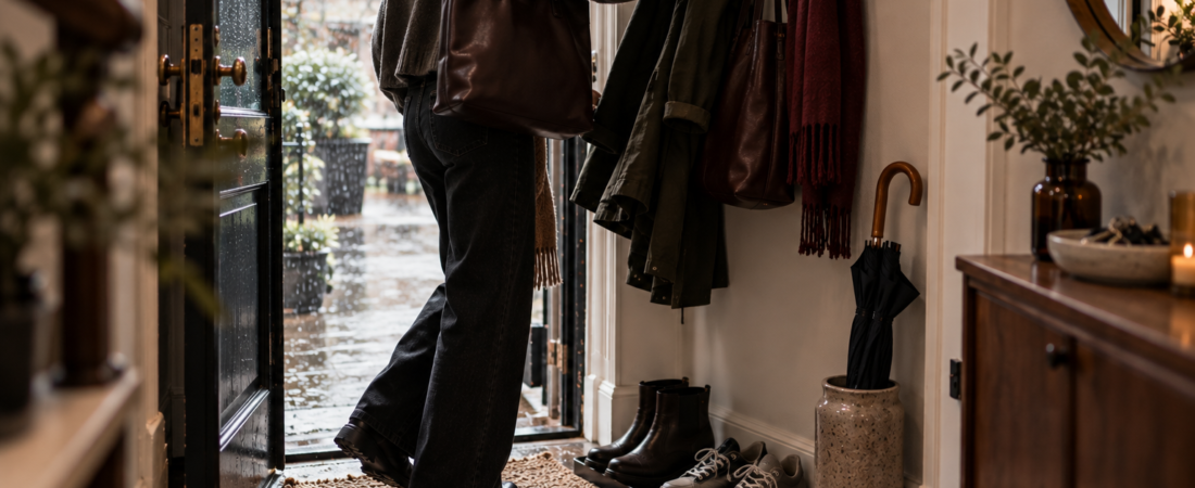 The Cold-Weather Entryway Reset: What to Move, Store and Keep Within Reach