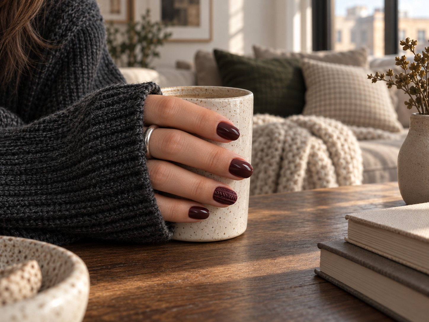 10 Sweater Nail Ideas That Feel Cozy Without Looking Too Cute