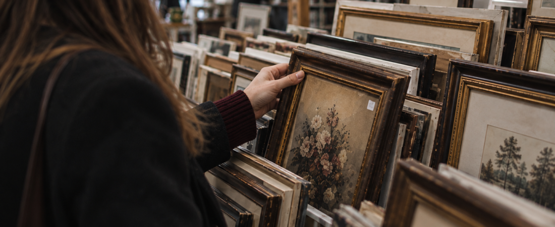 Weekend Hunt: Vintage Picture Frames – Why the Best Thrift-Store Art Find Might Actually Be the Frame