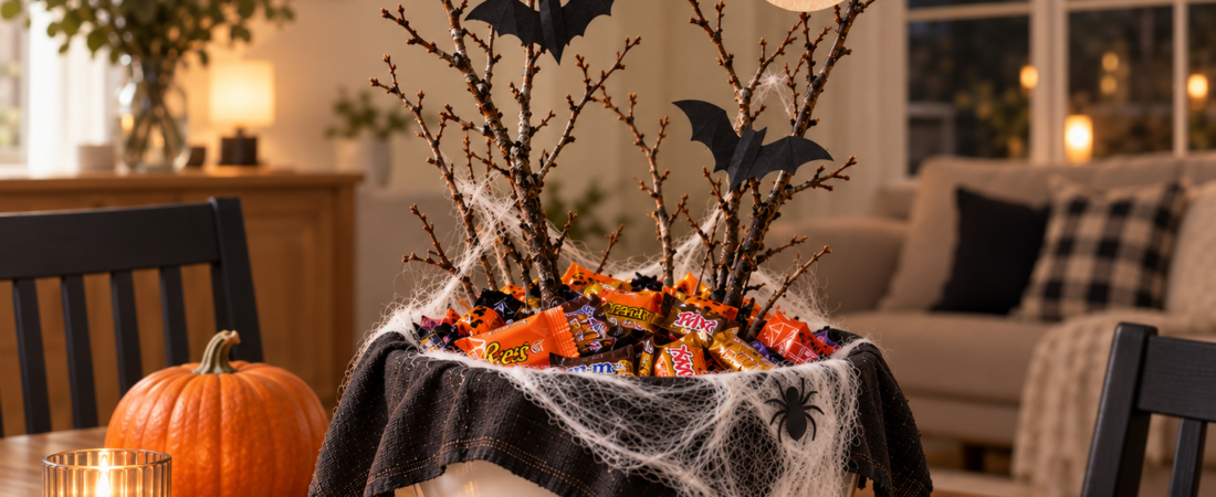 Turn Any Bowl Into a Halloween Candy Bowl in 10 Minutes